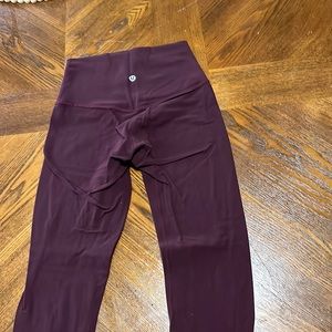 Lululemon align leggings size 2
